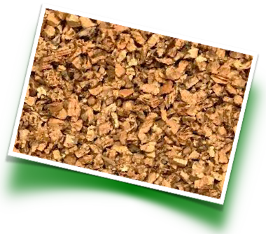 Granulados de cortiça